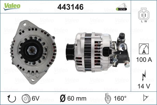 Valeo 443146 - Alternator www.molydon.hr