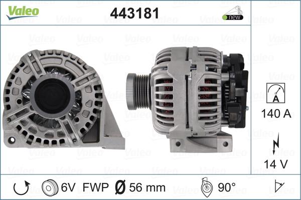 Valeo 443181 - Alternator www.molydon.hr