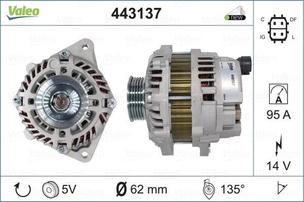 Valeo 443137 - Alternator www.molydon.hr