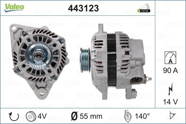 Valeo 443123 - Alternator www.molydon.hr