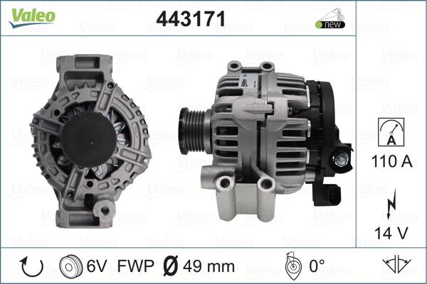 Valeo 443171 - Alternator www.molydon.hr