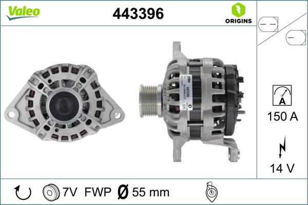 Valeo 443396 - Alternator www.molydon.hr