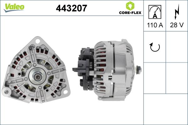 Valeo 443207 - Alternator www.molydon.hr