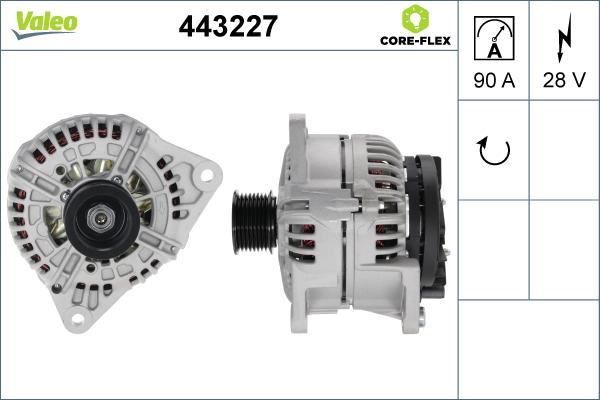 Valeo 443227 - Alternator www.molydon.hr