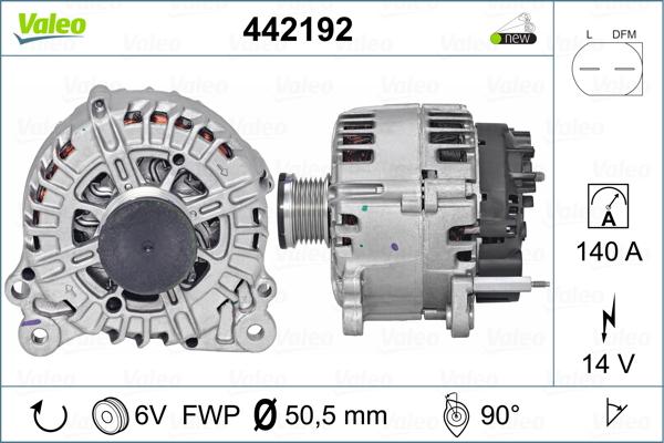 Valeo 442192 - Alternator www.molydon.hr