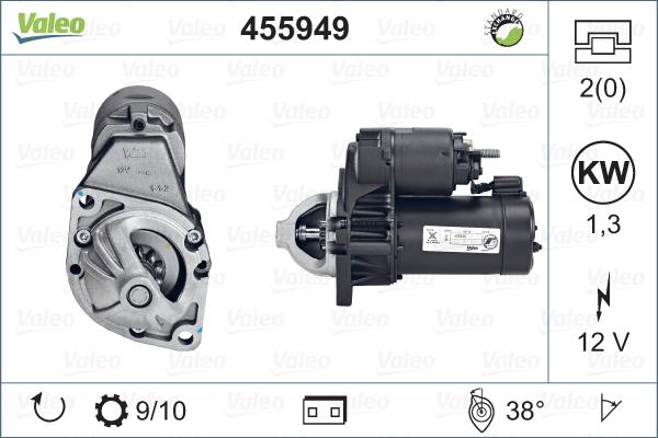 Valeo 455949 - Starter www.molydon.hr