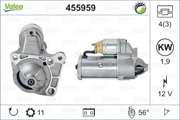 Valeo 455959 - Starter www.molydon.hr