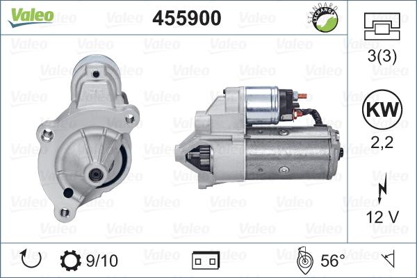 Valeo 455900 - Starter www.molydon.hr