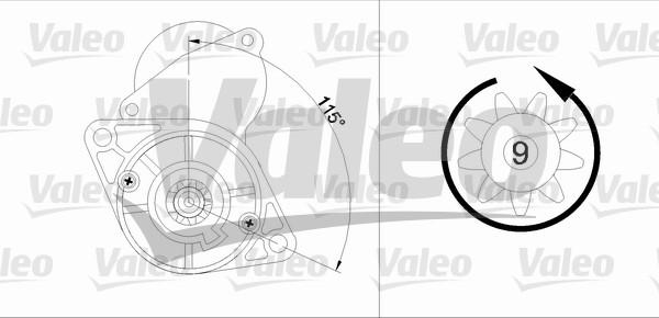 Valeo 455919 - Starter www.molydon.hr