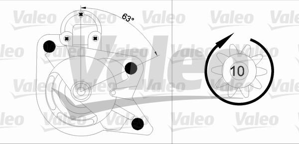 Valeo 455978 - Starter www.molydon.hr