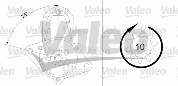 Valeo 455973 - Starter www.molydon.hr