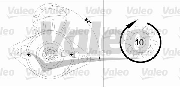 Valeo 455596 - Starter www.molydon.hr