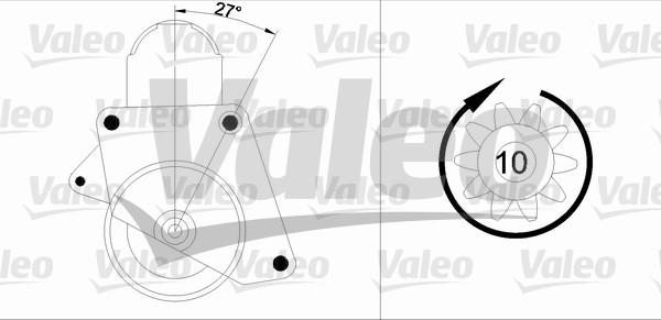 Valeo 455552 - Starter www.molydon.hr