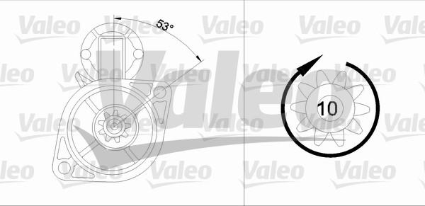 Valeo 455563 - Starter www.molydon.hr