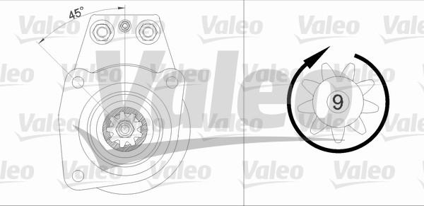 Valeo 455505 - Starter www.molydon.hr