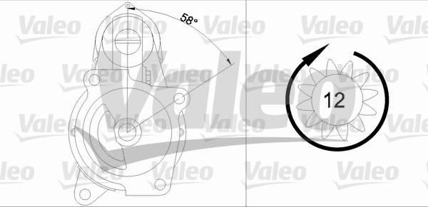 Valeo 455503 - Starter www.molydon.hr