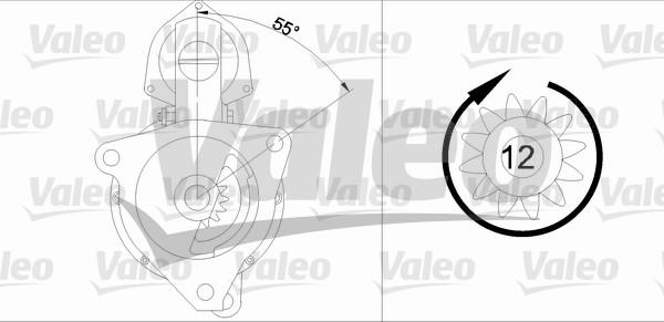 Valeo 455510 - Starter www.molydon.hr