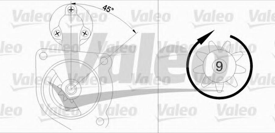 Valeo 455521 - Starter www.molydon.hr