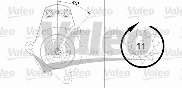 Valeo 455522 - Starter www.molydon.hr