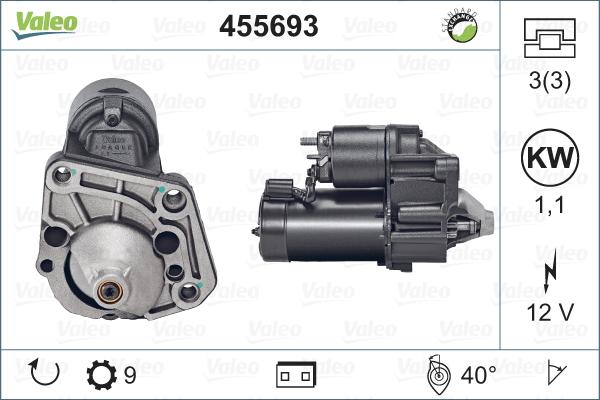 Valeo 455693 - Starter www.molydon.hr