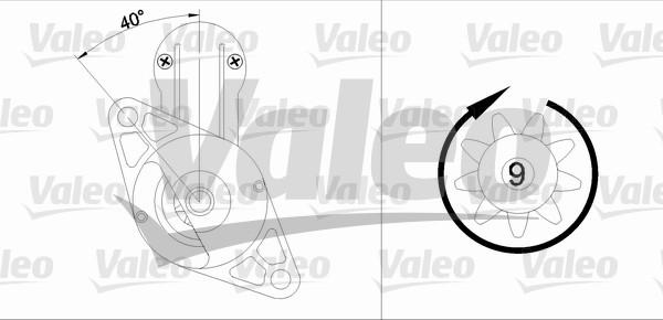 Valeo 455611 - Starter www.molydon.hr