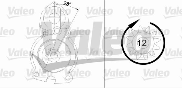 Valeo 455742 - Starter www.molydon.hr