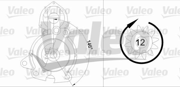 Valeo 455703 - Starter www.molydon.hr