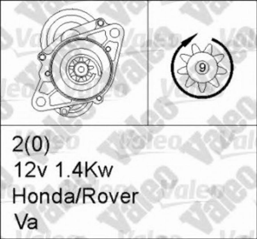 Valeo 455713 - Starter www.molydon.hr