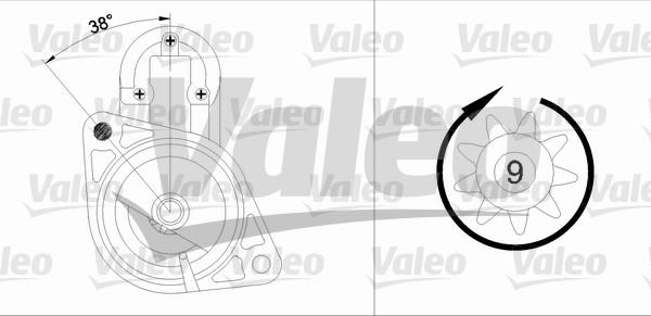 Valeo 455736 - Starter www.molydon.hr