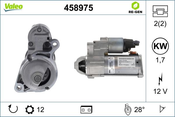 Valeo 458975 - Starter www.molydon.hr