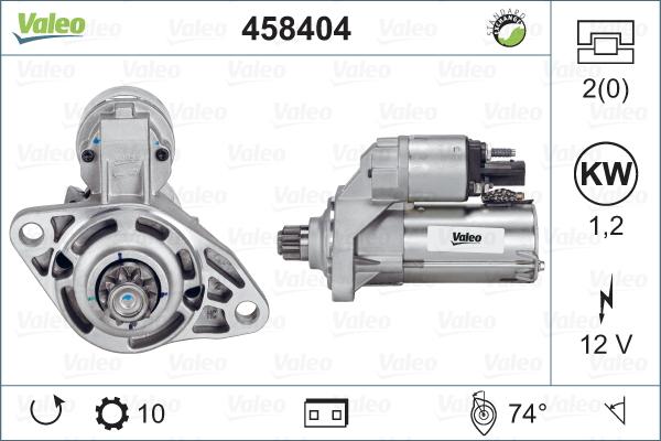 Valeo 458 404 - Starter www.molydon.hr