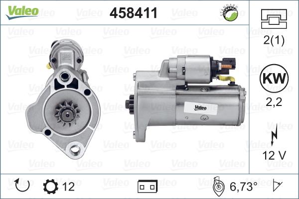 Valeo 458411 - Starter www.molydon.hr