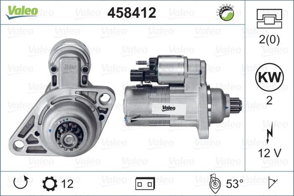 Valeo 458412 - Starter www.molydon.hr