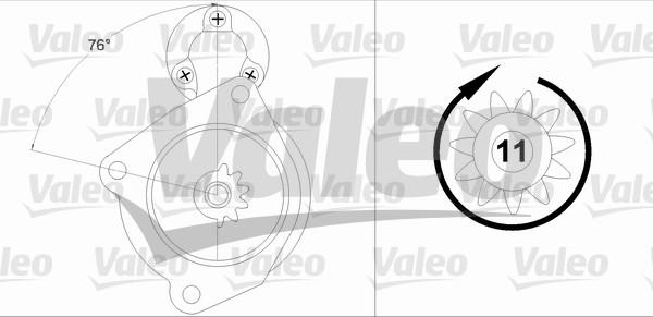 Valeo 458199 - Starter www.molydon.hr