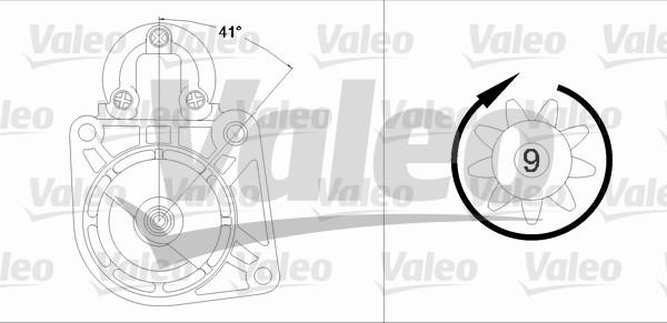 Valeo 458195 - Starter www.molydon.hr