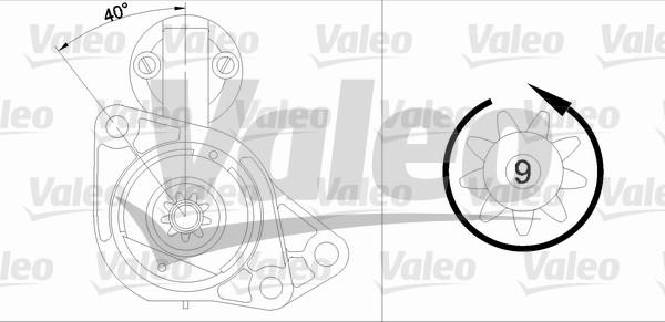 Valeo 458160 - Starter www.molydon.hr