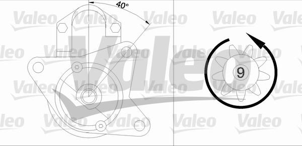 Valeo 458168 - Starter www.molydon.hr