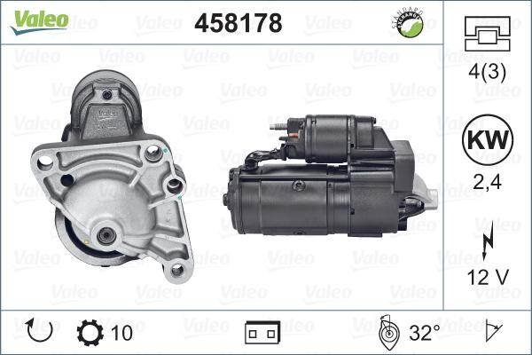 Valeo 458178 - Starter www.molydon.hr