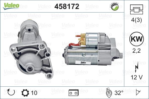 Valeo 458172 - Starter www.molydon.hr