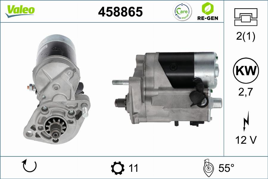 Valeo 458865 - Starter www.molydon.hr