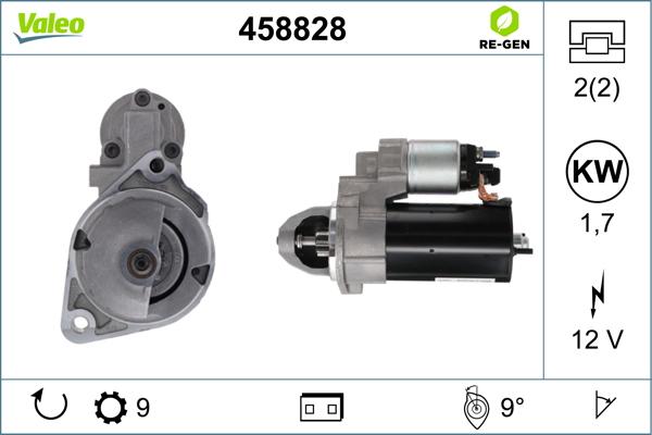 Valeo 458828 - Starter www.molydon.hr