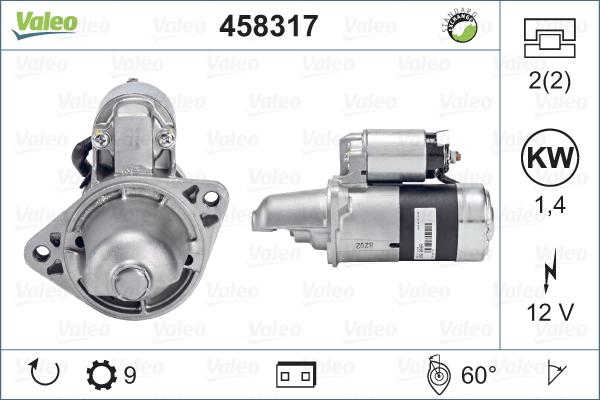 Valeo 458317 - Starter www.molydon.hr