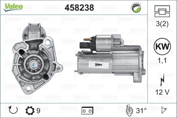 Valeo 458238 - Starter www.molydon.hr