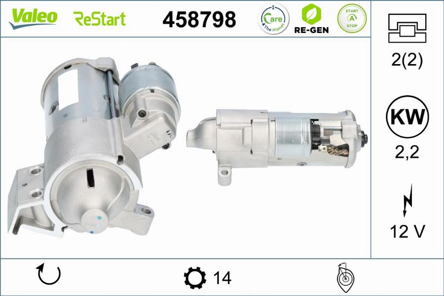 Valeo 458798 - Starter www.molydon.hr