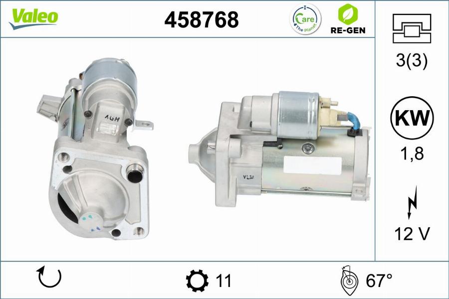 Valeo 458768 - Starter www.molydon.hr