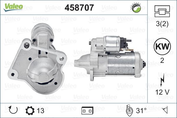 Valeo 458707 - Starter www.molydon.hr