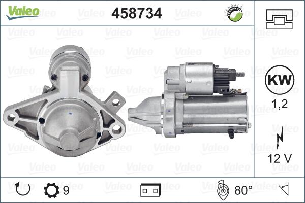 Valeo 458734 - Starter www.molydon.hr