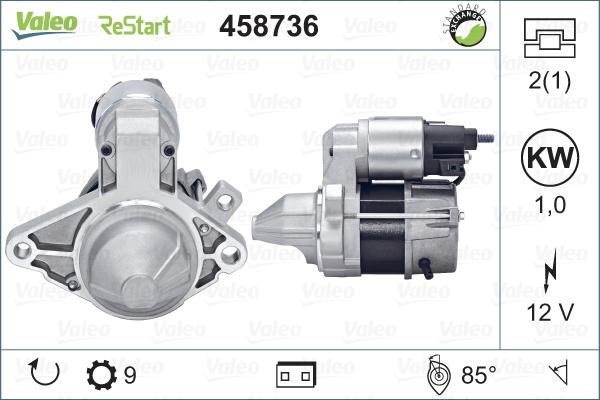 Valeo 458736 - Starter www.molydon.hr