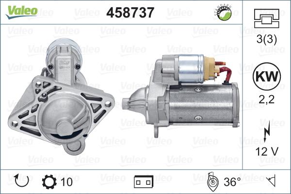 Valeo 458737 - Starter www.molydon.hr