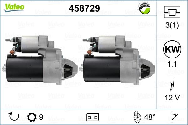 Valeo 458729 - Starter www.molydon.hr